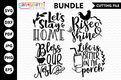 Home SVG bundle , Farmhouse, home, Rise and Shine, cut file Product Image 1