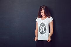 20 Top Girls T-Shirt Mock-Up Product Image 12