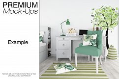 Throw Pillows &amp; Carpet Mockup Pack Product Image 16