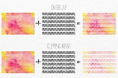 50 Vector Patterns + Free Watercolor  Textures sa a Bonus Product Image 2