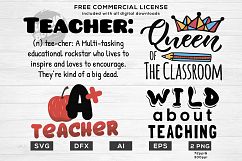 Teacher Life Bundle Designs for T-Shirt, Hoodies, Mugs and more Product Image 2