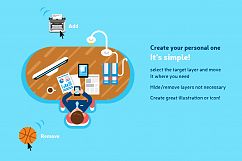 Office Workspace Scene Creator Product Image 4