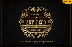 Art Deco - Vintage Badges Vol. III Product Image 1