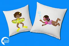 Pool party Mega clipart, graphics pack AMB-1998 Product Image 5