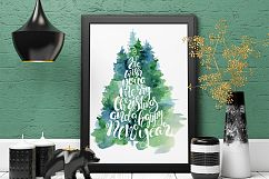 Christmas watercolor cards Vol.3 Product Image 4