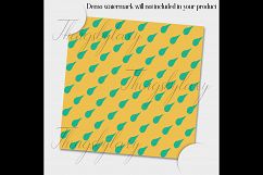 10 Seamless Tropical Color Digital Papers, Polka Dot, Heart Product Image 9