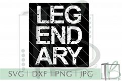 Grunge SVG, Distressed SVG, Legendary SVG Product Image 1