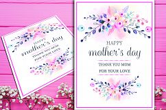 Floral Mother&#039;s Day Greeting Card Product Image 1