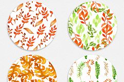 Fall Watercolor clipart Autumn Product Image 6