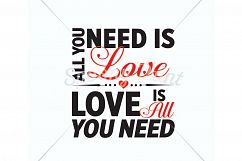 All you need is love Printable Product Image 2