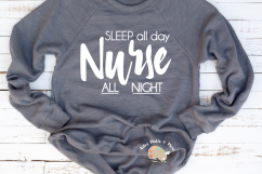 Nurse svg cut file, funny Nurse quote svg, Nurse life svg Product Image 1
