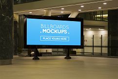 +25 Billboards in Mall Mockups Product Image 17