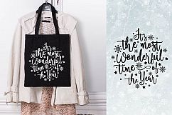 Christmas Quotes bundle svg cutting files | quotes svg Product Image 5