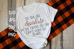 So she ate without fear of the future, bundle, SVG Product Image 2