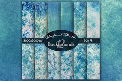 Roughened Blue Ice - 12 Background Images Product Image 1