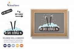 Ski Lodge SVG Files - 3 Versions Included Product Image 1