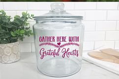 Christmas SVG Cut File -Gather Here with Grateful Hearts SVG Product Image 9