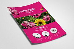 Garden/Green Service Flyer Template Product Image 3