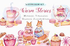 Warm Stories - Watercolor Set Product Image 1