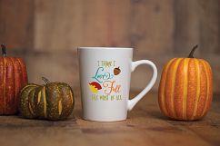 I Love Fall the Most SVG - Fall SVG Cut File - DXF EPS PNG Product Image 5