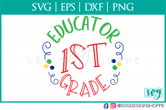 Educator SVG, Teacher, Teacher SVG, School svg Product Image 2