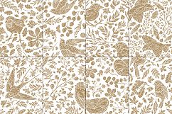 Small Urban Birds patterns Product Image 10