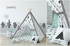 KIDS Fabric Mockup Pack - 1 Product Image 12