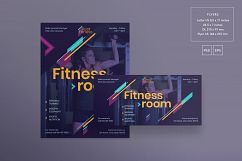 Fitness Workout Gym Training Design Templates Bundle Product Image 8