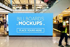 +25 Billboards in Mall Mockups Product Image 21