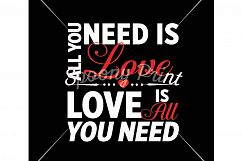 All you need is love Printable Product Image 3