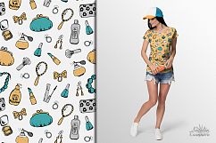 Women&#039;s set, hand-drawn Product Image 9