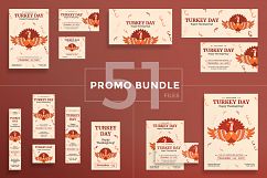 Thanksgiving Celebration Design Templates Bundle Product Image 1