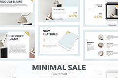 Minimal Sale PowerPoint Template Product Image 1