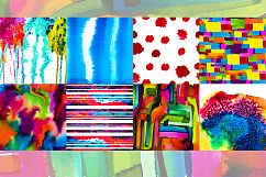34 Watercolor vector set background. Product Image 4