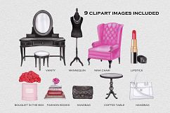 Fashion Clipart Images by Whimseez Product Image 3