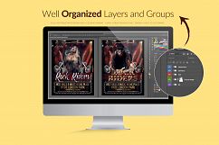 Rock Riders Flyer Template Product Image 3