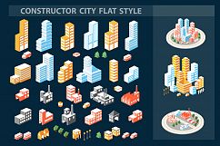 A large set of isometric buildings Product Image 1