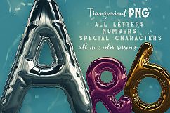 Foil Balloon - 3D Lettering Product Image 2
