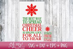 Spread Christmas Cheer - SVG Cutting File Product Image 3