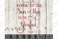 Bible Verse Religious SVG Bundle 8 Designs Product Image 4