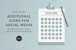 Resume Template &amp; Branding Bundle Product Image 3
