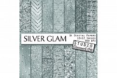 Silver Glam Textures - Luxe Papers Product Image 1
