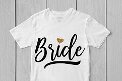 Bride And Groom - Wedding SVG EPS DXF PNG Cutting Files Product Image 3