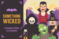 Something Wicked! Halloween characters and scenes Product Image 1