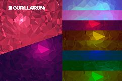 150 colorful polygon backgrounds by Gorillaroni Product Image 5