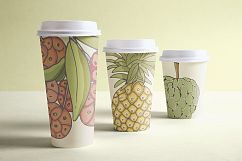 Sketch of tropical fruits. Product Image 3
