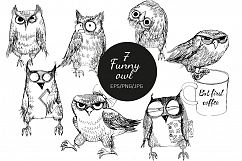 Funny owl collection Product Image 2