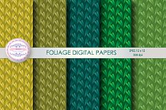 FOLIAGE DIGITAL PAPERS Product Image 1