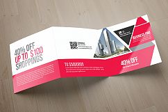Multiuse Business Square Trifold Brochure Product Image 3