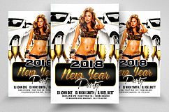 10 New Year Party Flyers Bundle Product Image 9